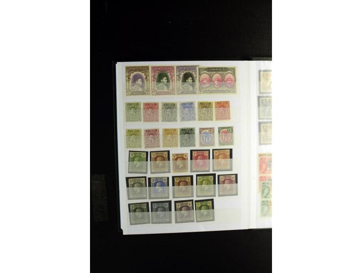 1840/1950 (ca.), postfrische, ungebrauchte und gestempelte Partie, meist Großbritannien und Britische Kolonien mit vielen bes