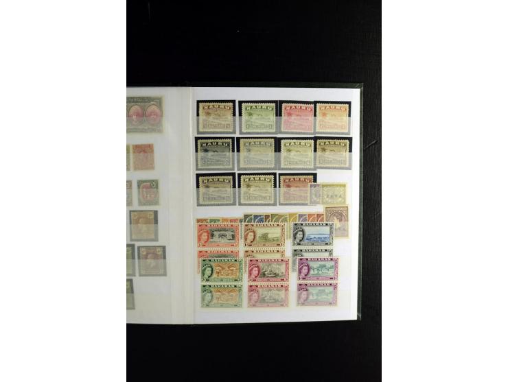 1840/1950 (ca.), postfrische, ungebrauchte und gestempelte Partie, meist Großbritannien und Britische Kolonien mit vielen bes