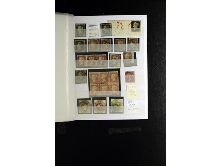 1840/1950 (ca.), postfrische, ungebrauchte und gestempelte Partie, meist Großbritannien und Britische Kolonien mit vielen bes