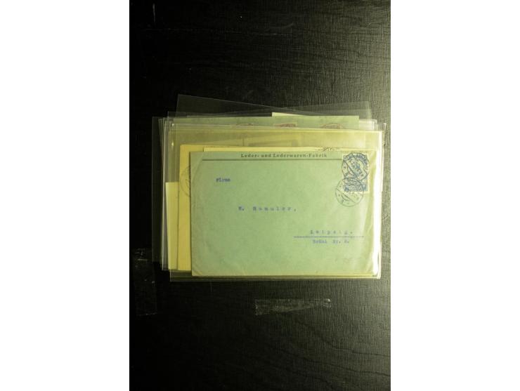1850/1973 (ca.), Partie Fälschungen und Verfälschungen, teils gekennzeichnet, im kleinen Karton