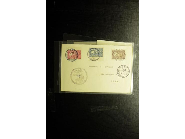 1850/1973 (ca.), Partie Fälschungen und Verfälschungen, teils gekennzeichnet, im kleinen Karton