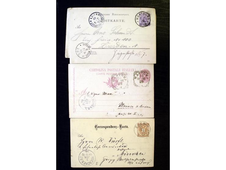 1840/1910, interessante alte Sammlung, dabei Deutsches Reich mit gutem Brustschildteil, Altdeutschland mit vielen besseren We