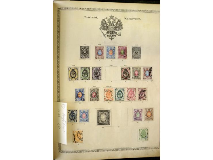 1840/1910, interessante alte Sammlung, dabei Deutsches Reich mit gutem Brustschildteil, Altdeutschland mit vielen besseren We