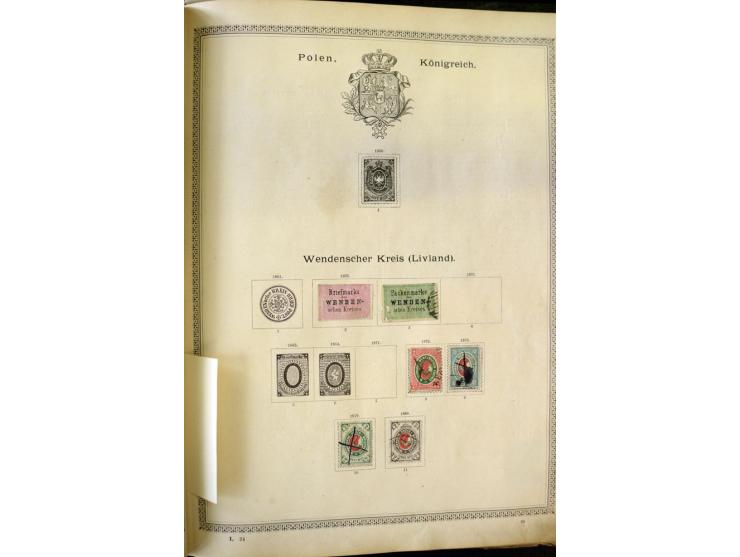 1840/1910, interessante alte Sammlung, dabei Deutsches Reich mit gutem Brustschildteil, Altdeutschland mit vielen besseren We