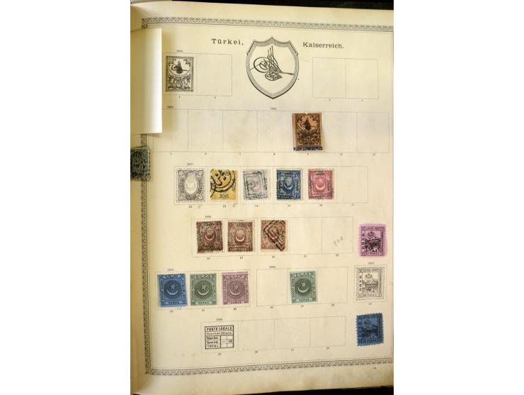 1840/1910, interessante alte Sammlung, dabei Deutsches Reich mit gutem Brustschildteil, Altdeutschland mit vielen besseren We