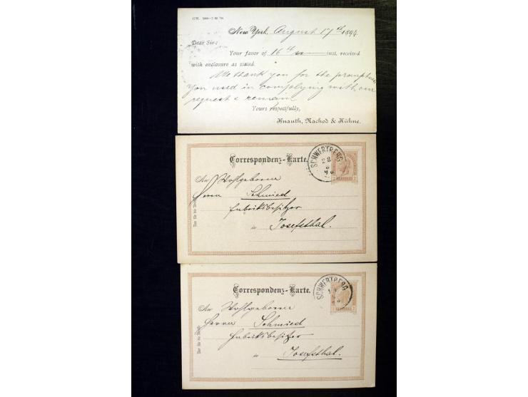 1840/1910, interessante alte Sammlung, dabei Deutsches Reich mit gutem Brustschildteil, Altdeutschland mit vielen besseren We