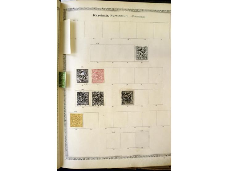 1840/1910, interessante alte Sammlung, dabei Deutsches Reich mit gutem Brustschildteil, Altdeutschland mit vielen besseren We