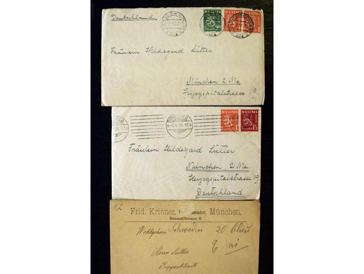 1840/1910, interessante alte Sammlung, dabei Deutsches Reich mit gutem Brustschildteil, Altdeutschland mit vielen besseren We