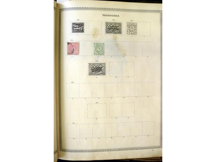 1840/1910, interessante alte Sammlung, dabei Deutsches Reich mit gutem Brustschildteil, Altdeutschland mit vielen besseren We