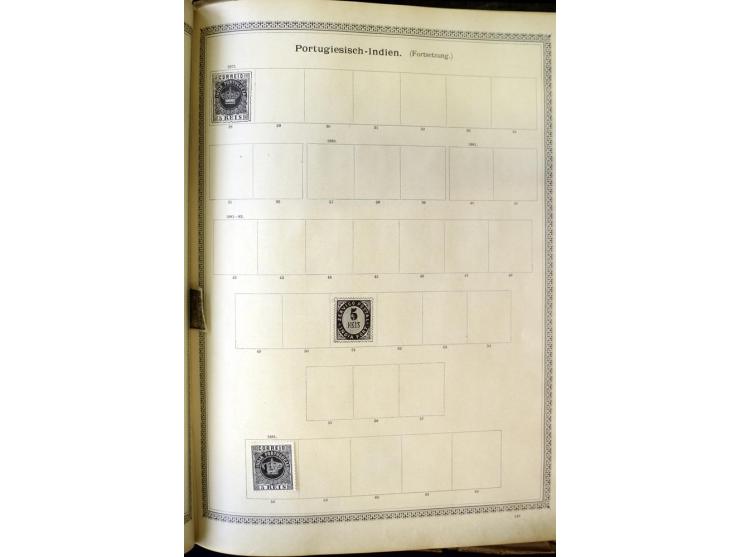 1840/1910, interessante alte Sammlung, dabei Deutsches Reich mit gutem Brustschildteil, Altdeutschland mit vielen besseren We