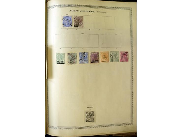1840/1910, interessante alte Sammlung, dabei Deutsches Reich mit gutem Brustschildteil, Altdeutschland mit vielen besseren We
