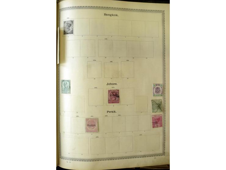 1840/1910, interessante alte Sammlung, dabei Deutsches Reich mit gutem Brustschildteil, Altdeutschland mit vielen besseren We