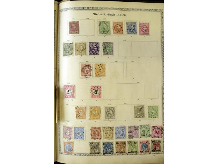1840/1910, interessante alte Sammlung, dabei Deutsches Reich mit gutem Brustschildteil, Altdeutschland mit vielen besseren We