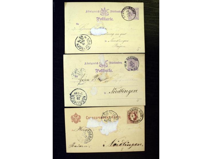 1840/1910, interessante alte Sammlung, dabei Deutsches Reich mit gutem Brustschildteil, Altdeutschland mit vielen besseren We