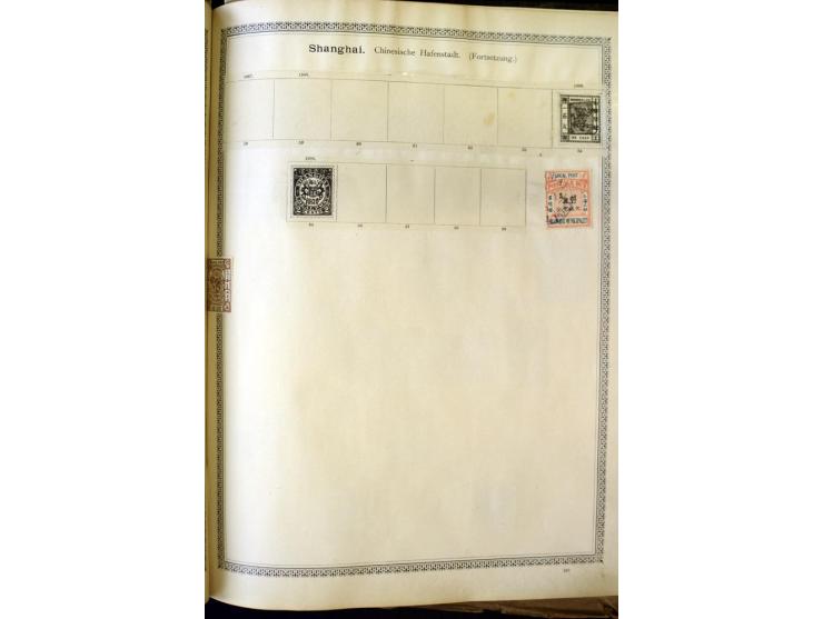 1840/1910, interessante alte Sammlung, dabei Deutsches Reich mit gutem Brustschildteil, Altdeutschland mit vielen besseren We