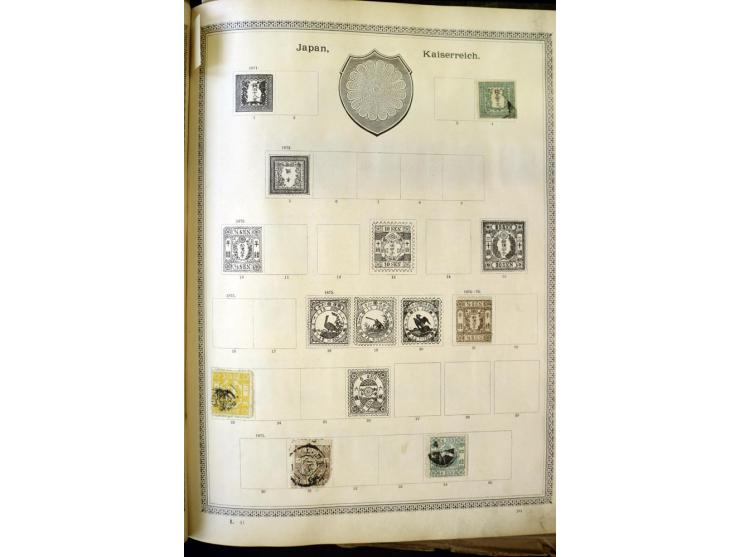 1840/1910, interessante alte Sammlung, dabei Deutsches Reich mit gutem Brustschildteil, Altdeutschland mit vielen besseren We