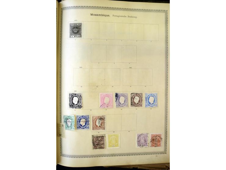 1840/1910, interessante alte Sammlung, dabei Deutsches Reich mit gutem Brustschildteil, Altdeutschland mit vielen besseren We