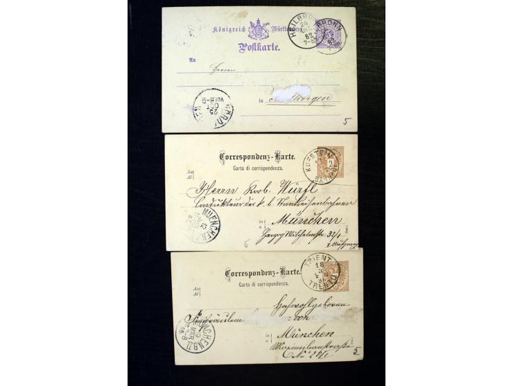 1840/1910, interessante alte Sammlung, dabei Deutsches Reich mit gutem Brustschildteil, Altdeutschland mit vielen besseren We