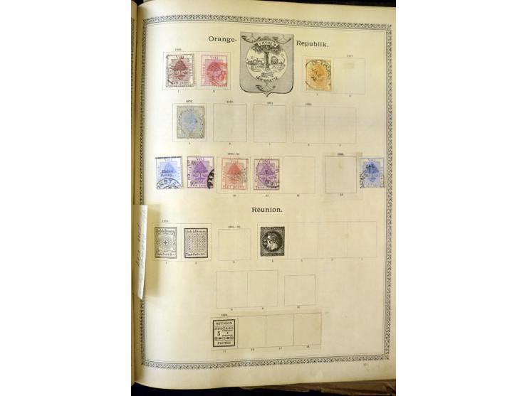 1840/1910, interessante alte Sammlung, dabei Deutsches Reich mit gutem Brustschildteil, Altdeutschland mit vielen besseren We