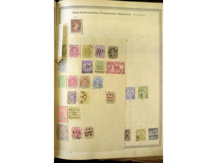1840/1910, interessante alte Sammlung, dabei Deutsches Reich mit gutem Brustschildteil, Altdeutschland mit vielen besseren We