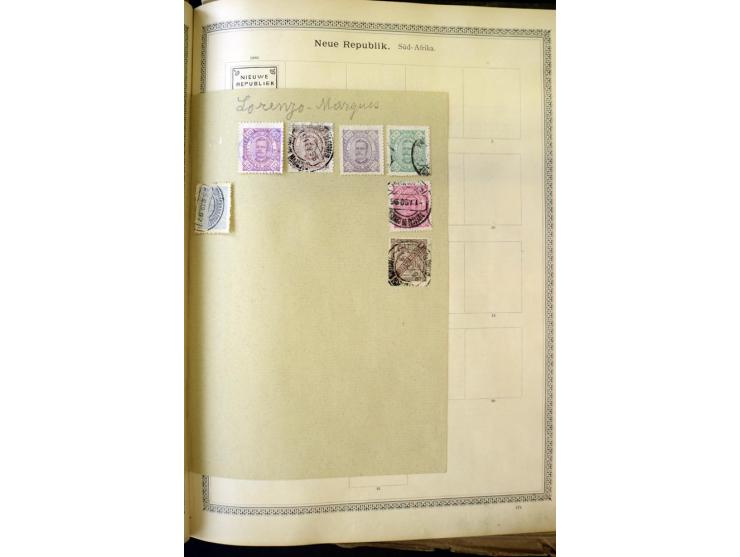 1840/1910, interessante alte Sammlung, dabei Deutsches Reich mit gutem Brustschildteil, Altdeutschland mit vielen besseren We