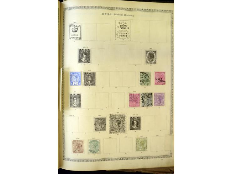 1840/1910, interessante alte Sammlung, dabei Deutsches Reich mit gutem Brustschildteil, Altdeutschland mit vielen besseren We