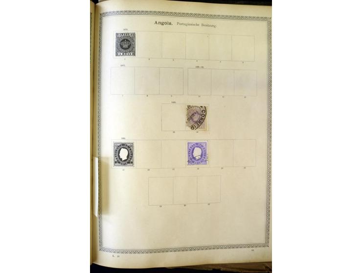 1840/1910, interessante alte Sammlung, dabei Deutsches Reich mit gutem Brustschildteil, Altdeutschland mit vielen besseren We