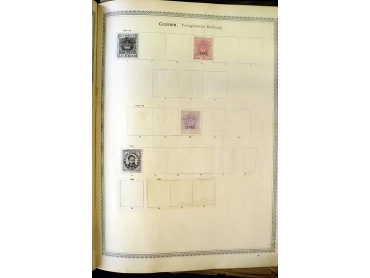 1840/1910, interessante alte Sammlung, dabei Deutsches Reich mit gutem Brustschildteil, Altdeutschland mit vielen besseren We