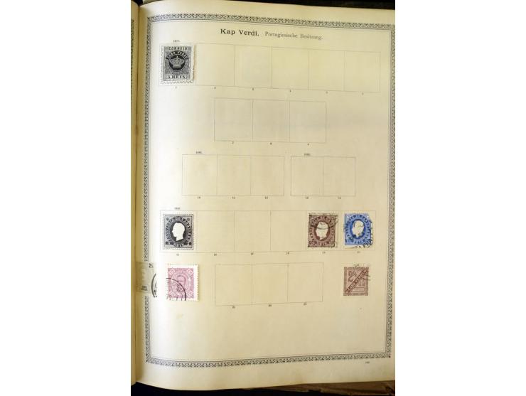 1840/1910, interessante alte Sammlung, dabei Deutsches Reich mit gutem Brustschildteil, Altdeutschland mit vielen besseren We