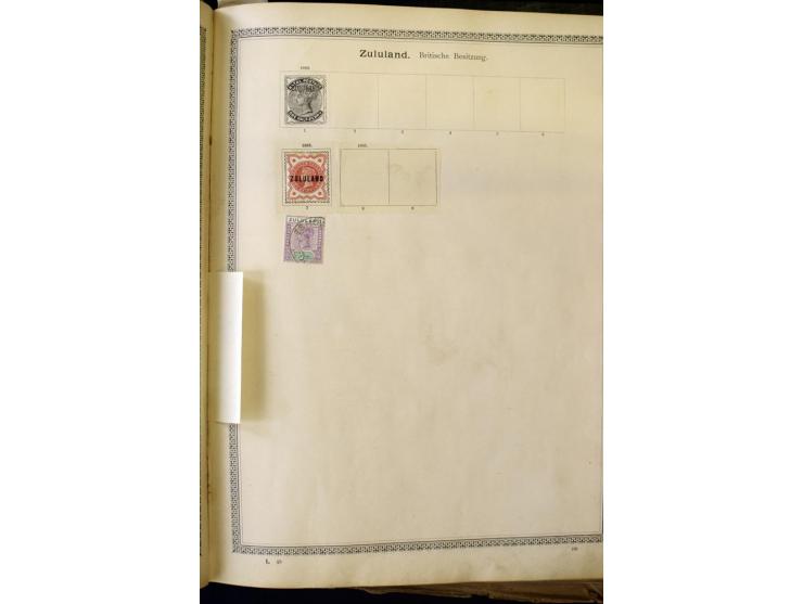 1840/1910, interessante alte Sammlung, dabei Deutsches Reich mit gutem Brustschildteil, Altdeutschland mit vielen besseren We