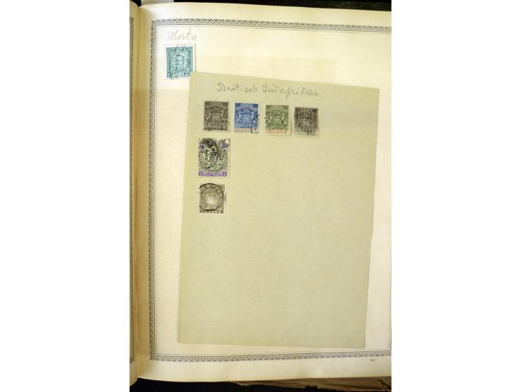 1840/1910, interessante alte Sammlung, dabei Deutsches Reich mit gutem Brustschildteil, Altdeutschland mit vielen besseren We