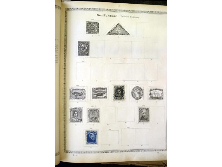 1840/1910, interessante alte Sammlung, dabei Deutsches Reich mit gutem Brustschildteil, Altdeutschland mit vielen besseren We