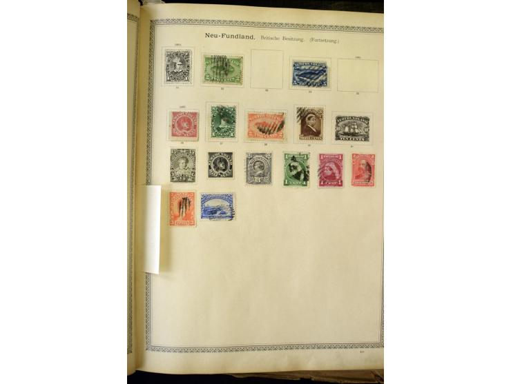 1840/1910, interessante alte Sammlung, dabei Deutsches Reich mit gutem Brustschildteil, Altdeutschland mit vielen besseren We