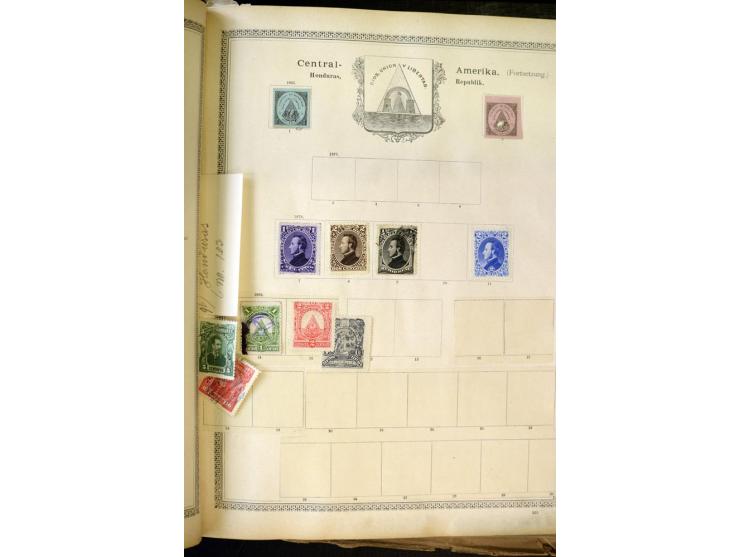 1840/1910, interessante alte Sammlung, dabei Deutsches Reich mit gutem Brustschildteil, Altdeutschland mit vielen besseren We