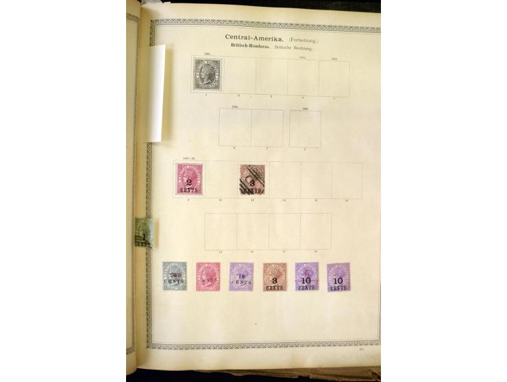 1840/1910, interessante alte Sammlung, dabei Deutsches Reich mit gutem Brustschildteil, Altdeutschland mit vielen besseren We