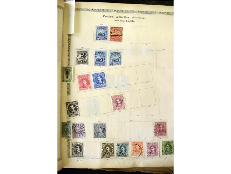 1840/1910, interessante alte Sammlung, dabei Deutsches Reich mit gutem Brustschildteil, Altdeutschland mit vielen besseren We