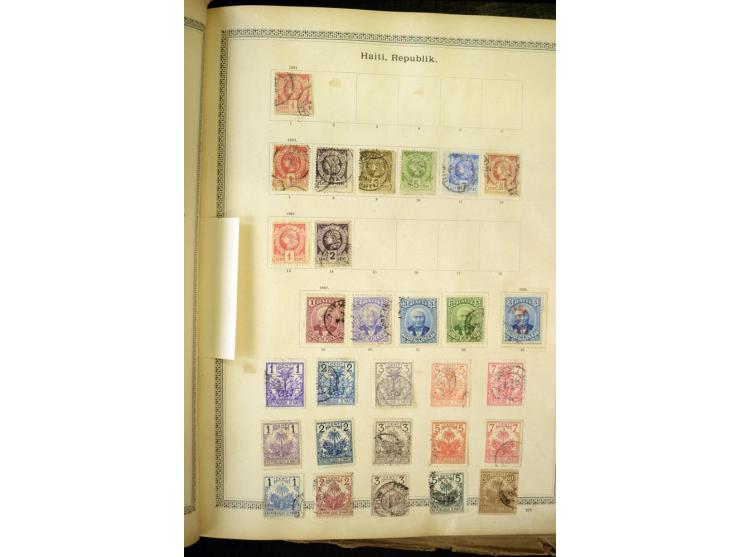 1840/1910, interessante alte Sammlung, dabei Deutsches Reich mit gutem Brustschildteil, Altdeutschland mit vielen besseren We
