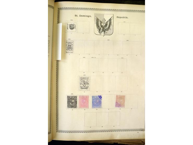 1840/1910, interessante alte Sammlung, dabei Deutsches Reich mit gutem Brustschildteil, Altdeutschland mit vielen besseren We