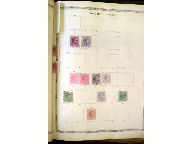 1840/1910, interessante alte Sammlung, dabei Deutsches Reich mit gutem Brustschildteil, Altdeutschland mit vielen besseren We