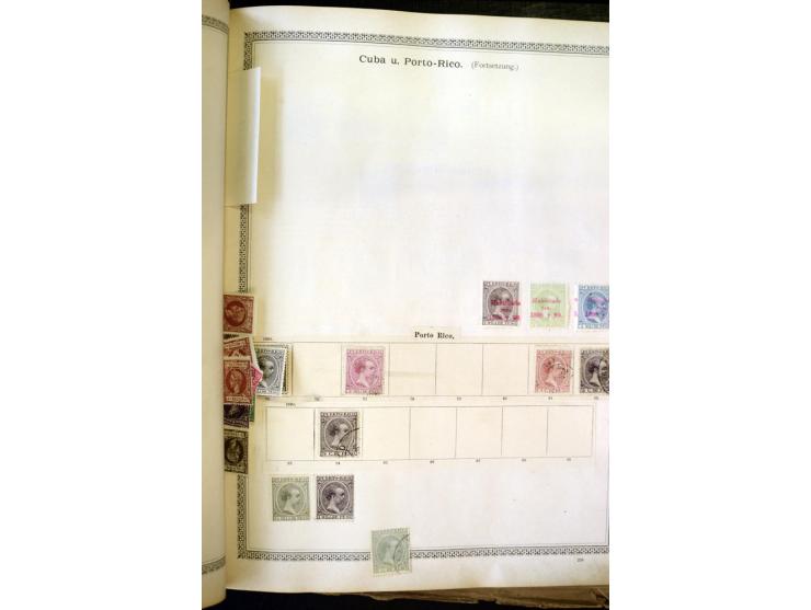 1840/1910, interessante alte Sammlung, dabei Deutsches Reich mit gutem Brustschildteil, Altdeutschland mit vielen besseren We