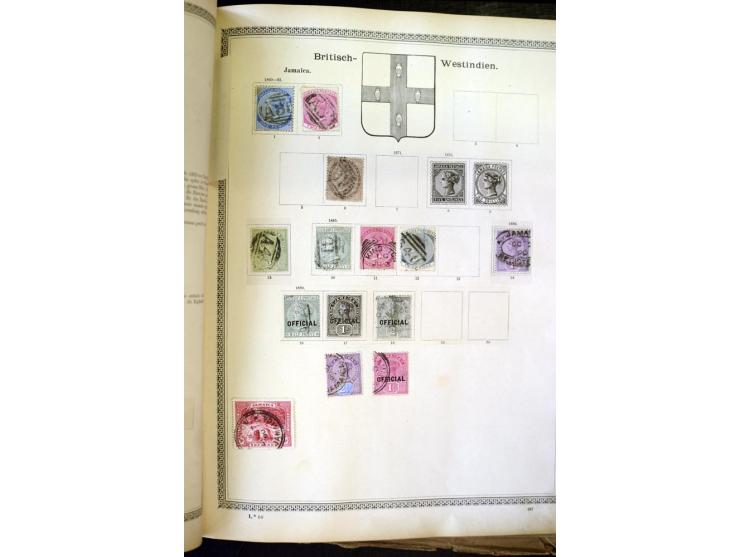 1840/1910, interessante alte Sammlung, dabei Deutsches Reich mit gutem Brustschildteil, Altdeutschland mit vielen besseren We