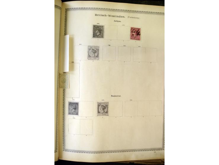 1840/1910, interessante alte Sammlung, dabei Deutsches Reich mit gutem Brustschildteil, Altdeutschland mit vielen besseren We