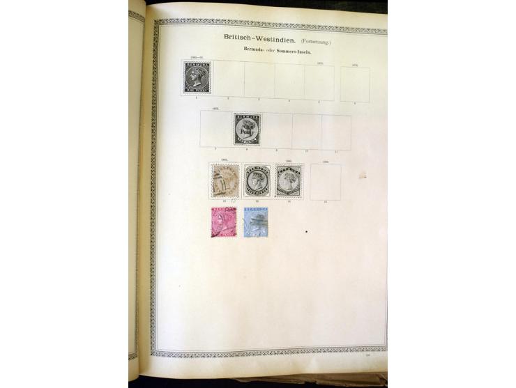 1840/1910, interessante alte Sammlung, dabei Deutsches Reich mit gutem Brustschildteil, Altdeutschland mit vielen besseren We