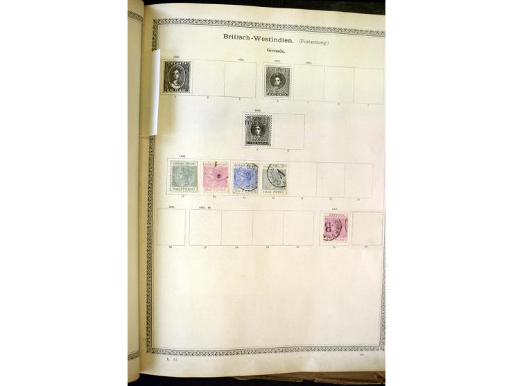 1840/1910, interessante alte Sammlung, dabei Deutsches Reich mit gutem Brustschildteil, Altdeutschland mit vielen besseren We