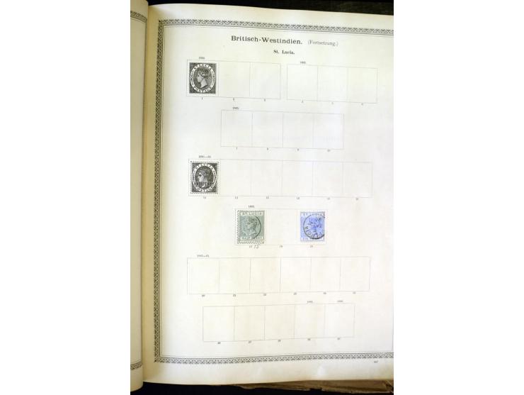 1840/1910, interessante alte Sammlung, dabei Deutsches Reich mit gutem Brustschildteil, Altdeutschland mit vielen besseren We