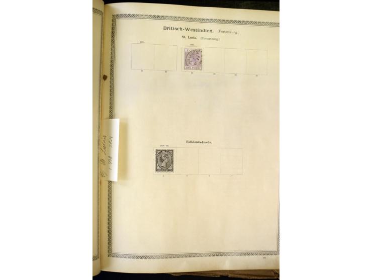 1840/1910, interessante alte Sammlung, dabei Deutsches Reich mit gutem Brustschildteil, Altdeutschland mit vielen besseren We