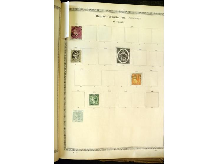1840/1910, interessante alte Sammlung, dabei Deutsches Reich mit gutem Brustschildteil, Altdeutschland mit vielen besseren We