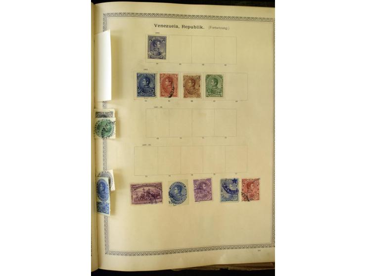 1840/1910, interessante alte Sammlung, dabei Deutsches Reich mit gutem Brustschildteil, Altdeutschland mit vielen besseren We