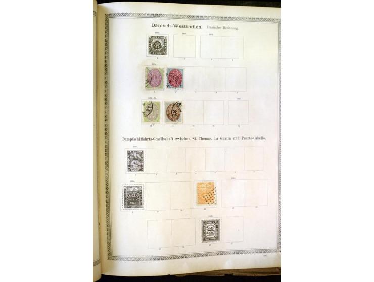 1840/1910, interessante alte Sammlung, dabei Deutsches Reich mit gutem Brustschildteil, Altdeutschland mit vielen besseren We