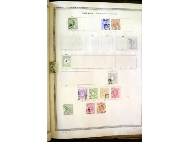 1840/1910, interessante alte Sammlung, dabei Deutsches Reich mit gutem Brustschildteil, Altdeutschland mit vielen besseren We
